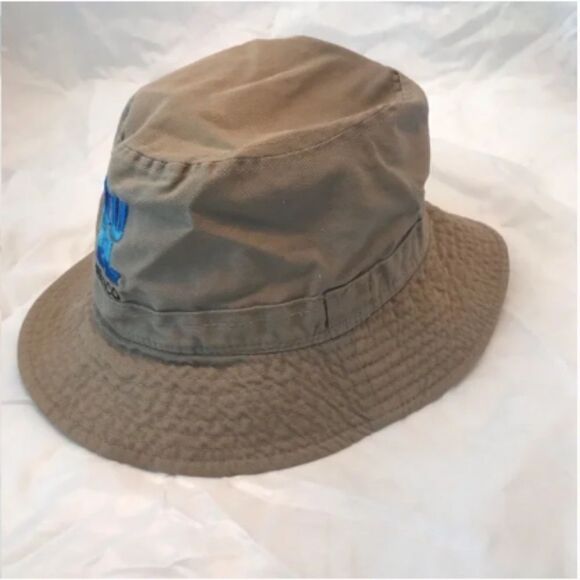 Kid's Bay Hot Cozumel Mexico Tan Khaki Bucket Hat - Picture 8 of 11
